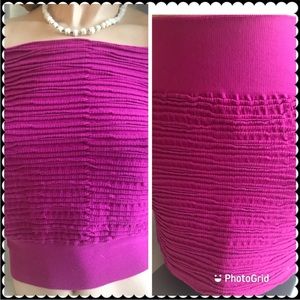 💙3:$12.00💙Double purpose pink Spandex top (S-M) NWOT